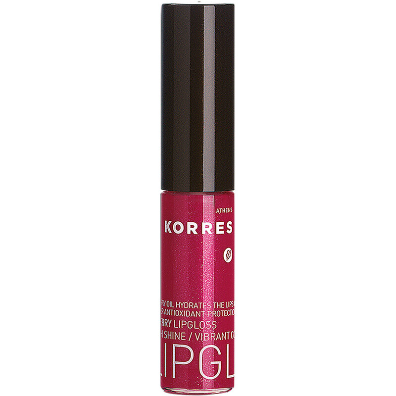 Korres natural products 54 fuchsia Cherry Full Colour Gloss Lipgloss 6 ml
