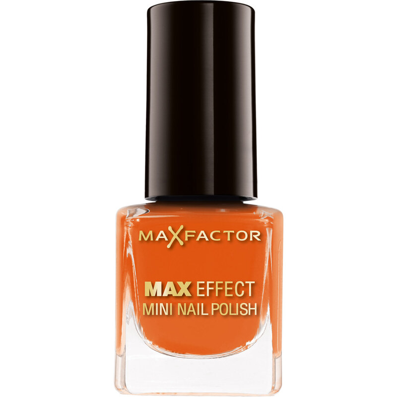 Max Factor Nr. 25 - Bright Orange Effect Mini Nail Polish Nagellack 4.5 ml