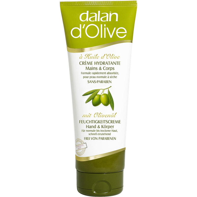 Dalan d’Olive Hand & Körper Creme mit Olivenöl Bodylotion 250 ml