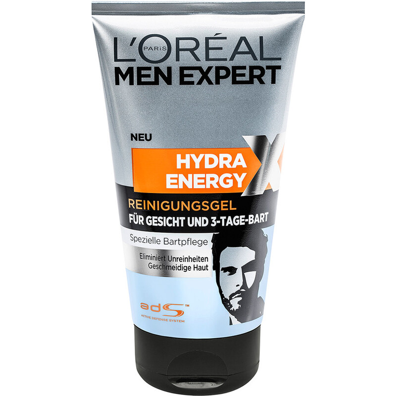 L´Oréal Men Expert Hydra Energy 3 Tage Bart Reinigungsgel 150 ml