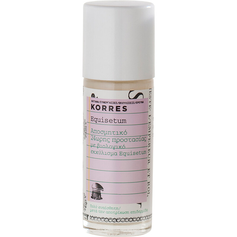 Korres natural products 24H Deodorant Roll-on Roller 30 ml