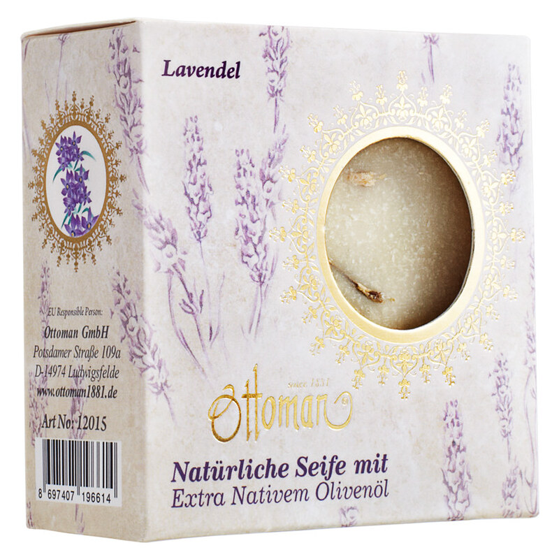Ottoman Olivenölseife - Lavendel Stückseife 100 g
