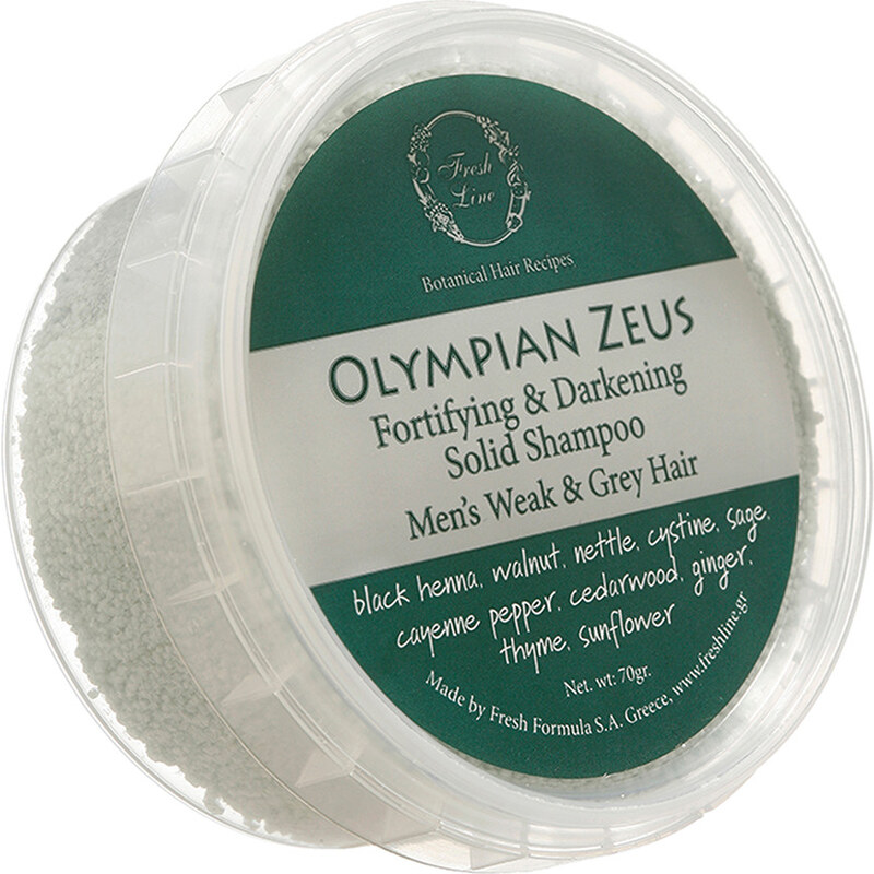 Fresh Line Olympian Zeus festes Shampoo Haarshampoo 70 g
