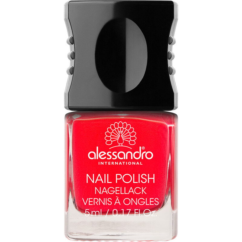 Alessandro 30 - First Kiss Hot Red & Soft Brown Nagellack 10 ml