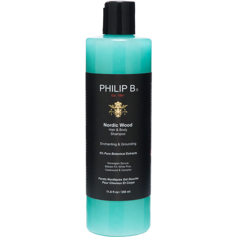 Philip B Nordic Wood One Step Hair & Body Shampoo Duschgel 350 ml