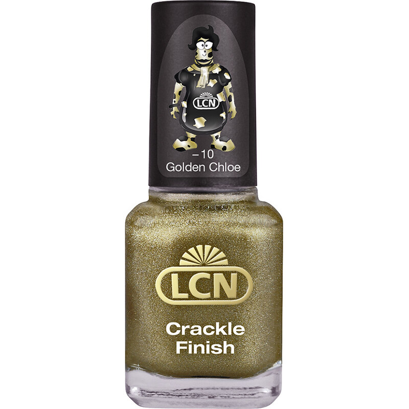 LCN Golden Chloe Crackle Finish Lack Nagellack 8 ml