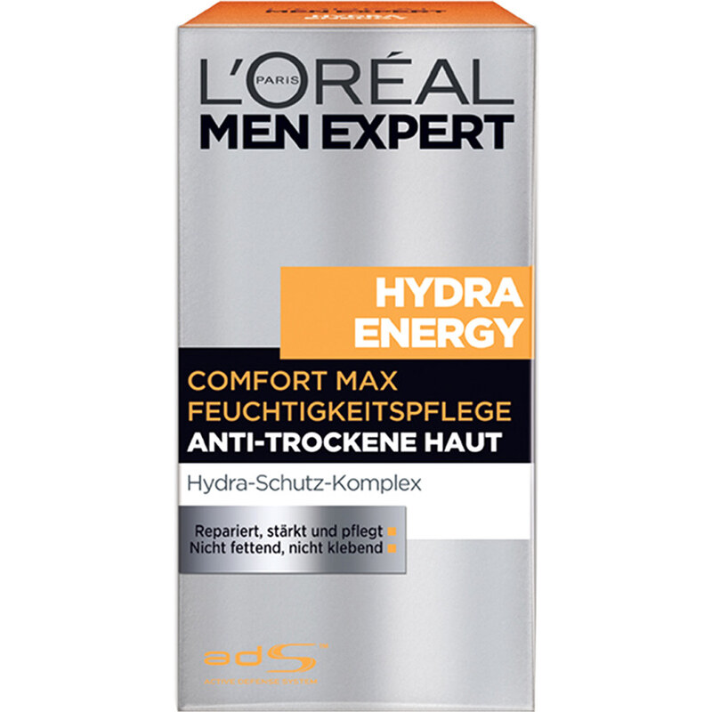 L´Oréal Men Expert Hydra Energy - Comfort Max Feuchtigkeitspflege Anti-Trockene Haut Gesichtscreme 50 ml