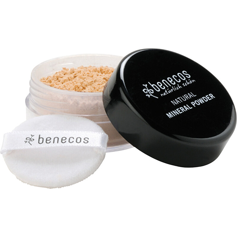 benecos Light sand Natural Mineral Powder Puder 10 g