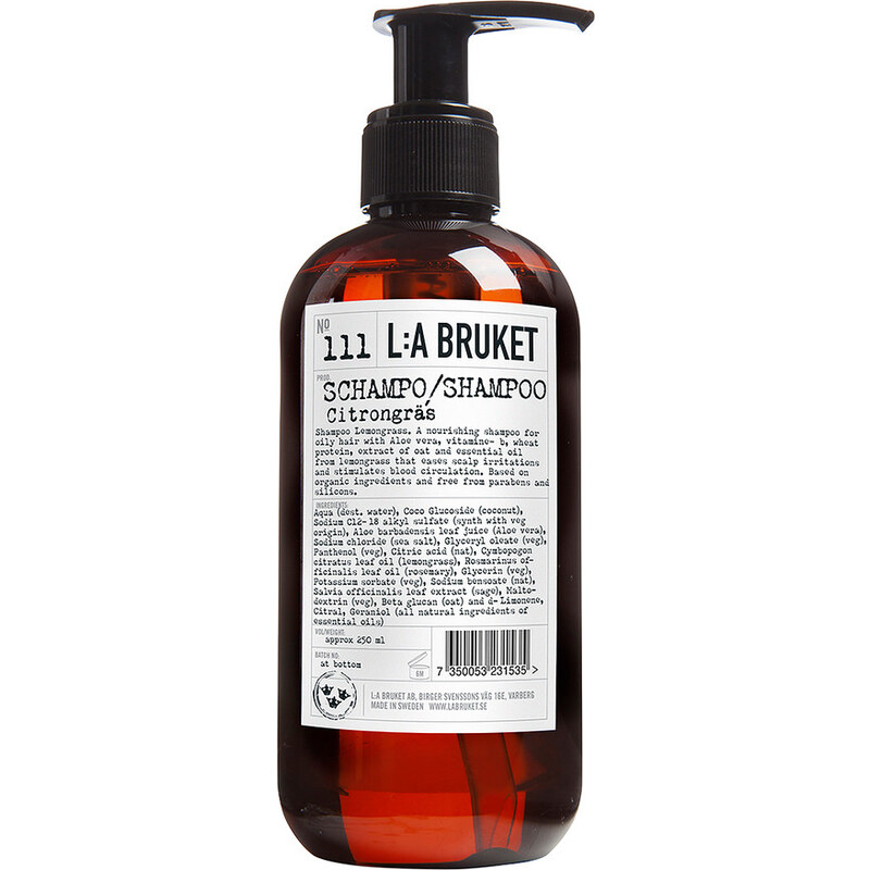L:A BRUKET No.111 Shampoo Lemongrass Haarshampoo 250 ml