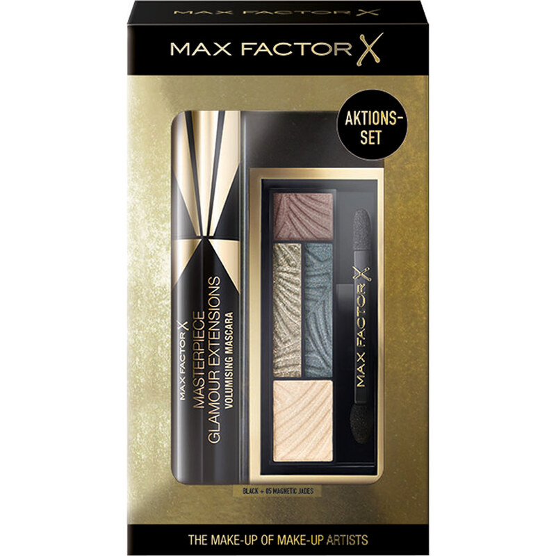 Max Factor Black + Magnetic Jades Glamour Extensions Mascara Smokey Eye Drama Kit Make-up Set 1 Stück