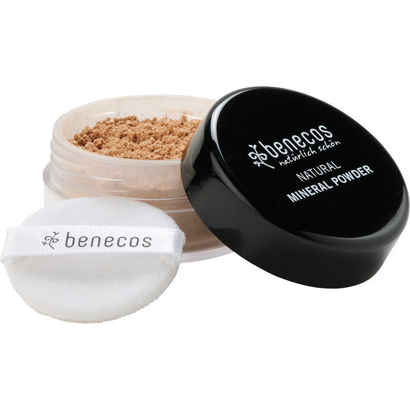 benecos Medium beige Natural Mineral Powder Puder 10 g