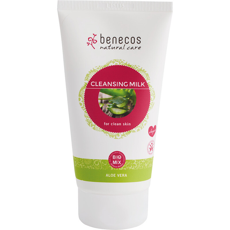 benecos Natural Face Cleansing Milk Aloe Vera Reinigungsmilch 150 ml