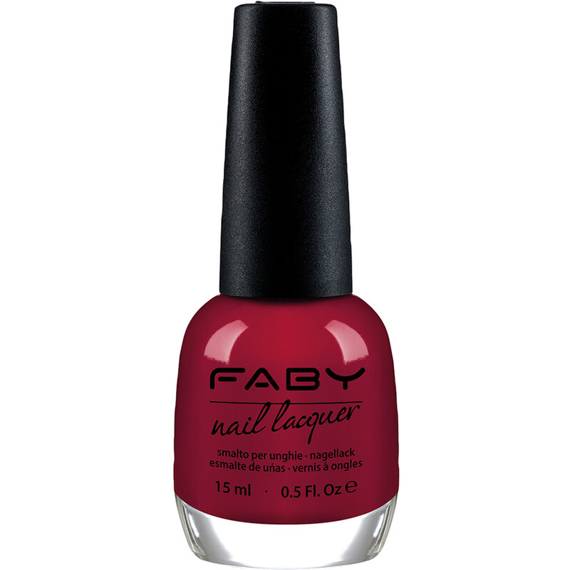 Faby Red At Night... Nail Color Creme Nagellack 15 ml