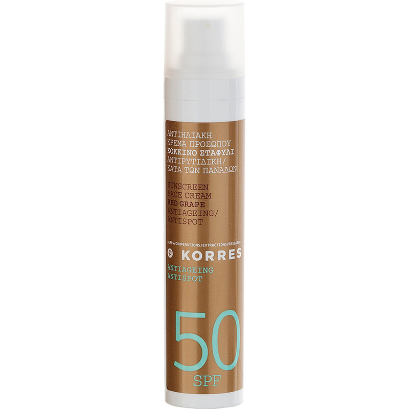 Korres natural products Red Grape SPF 50 Sonnencreme ml