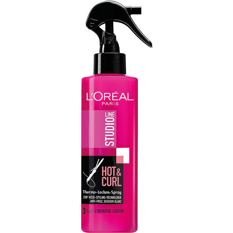 L´Oréal Paris Hot & Curl Thermo-Locken-Spray Haarspray 200 ml
