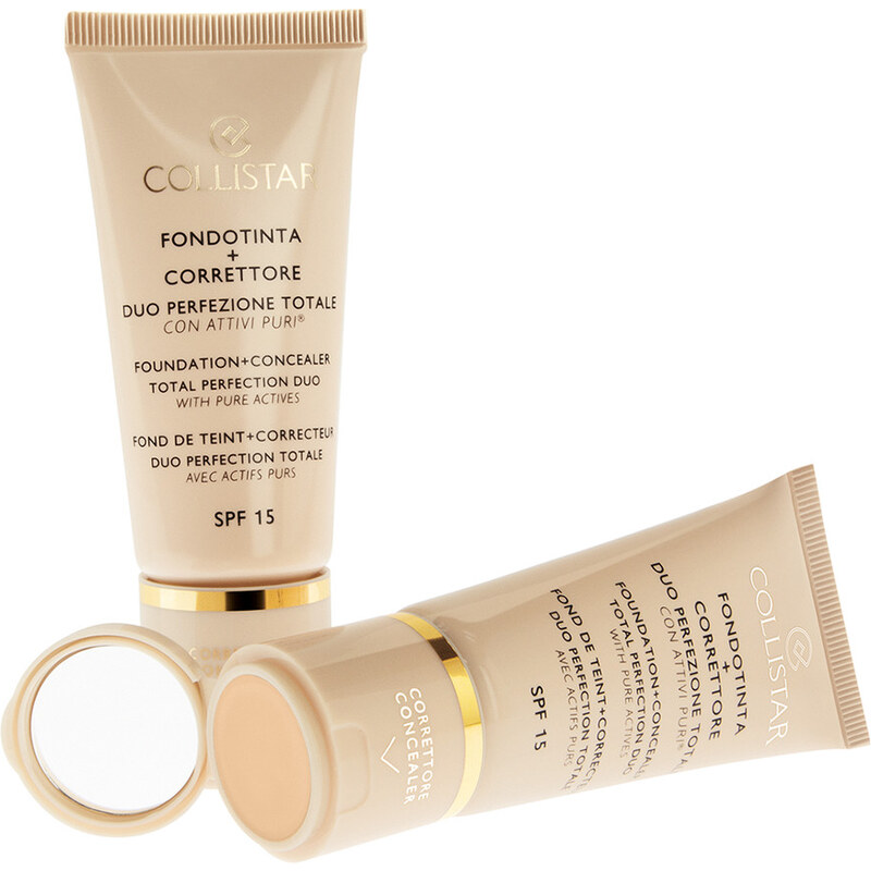 Collistar Nr. 01 - Ivory Total Perfection Duo Foundation 30 ml