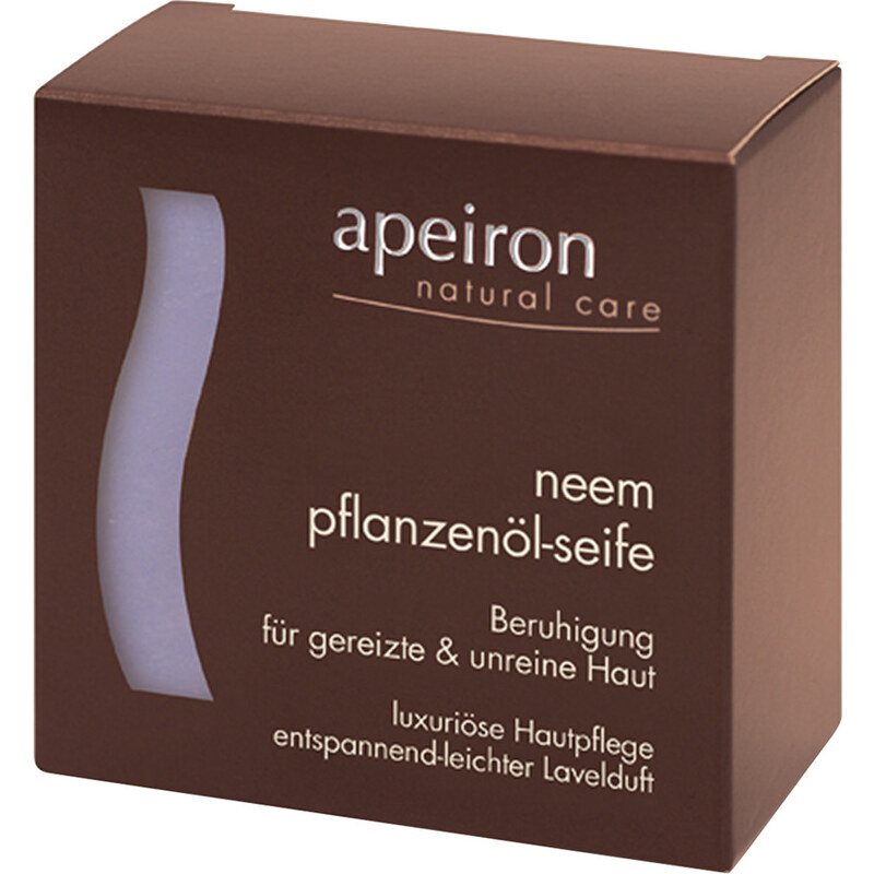 Apeiron Pflanzenöl-Seife Neem Stückseife 100 g