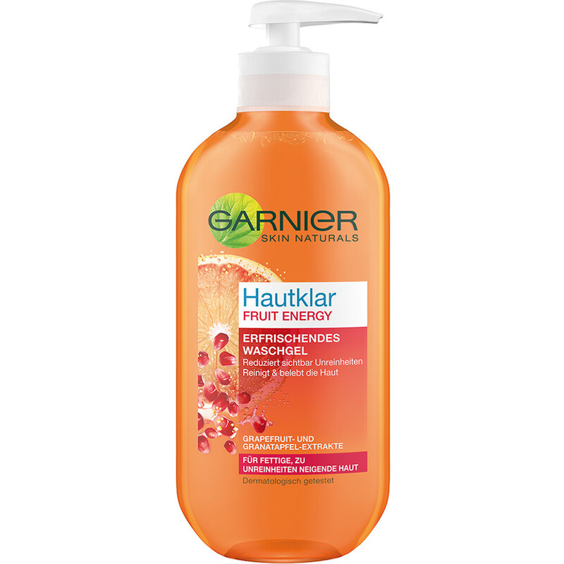 Garnier Fruit Energy Erfrischendes Waschgel Reinigungsgel 1 Stück für Frauen