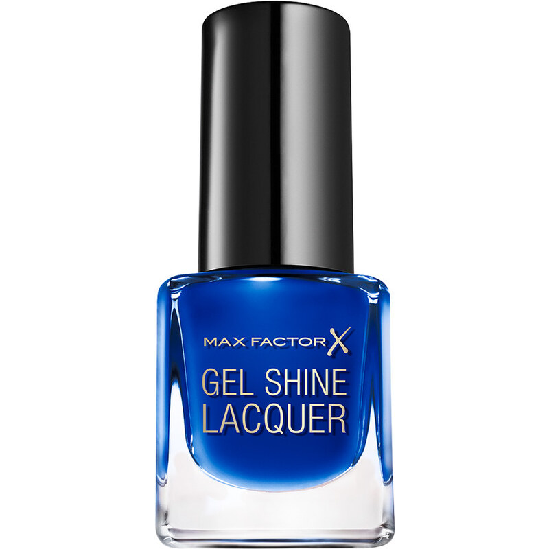 Max Factor Nr. 40 Glazed Cobalt Gel Shine Lacquer Nagellack 4.5 ml