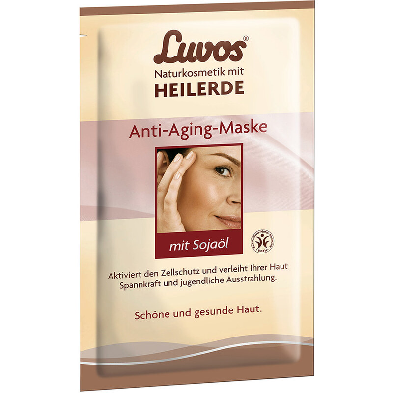 Luvos Naturkosmetik Creme-Maske Anti-Aging mit Sojaöl Maske 15 ml