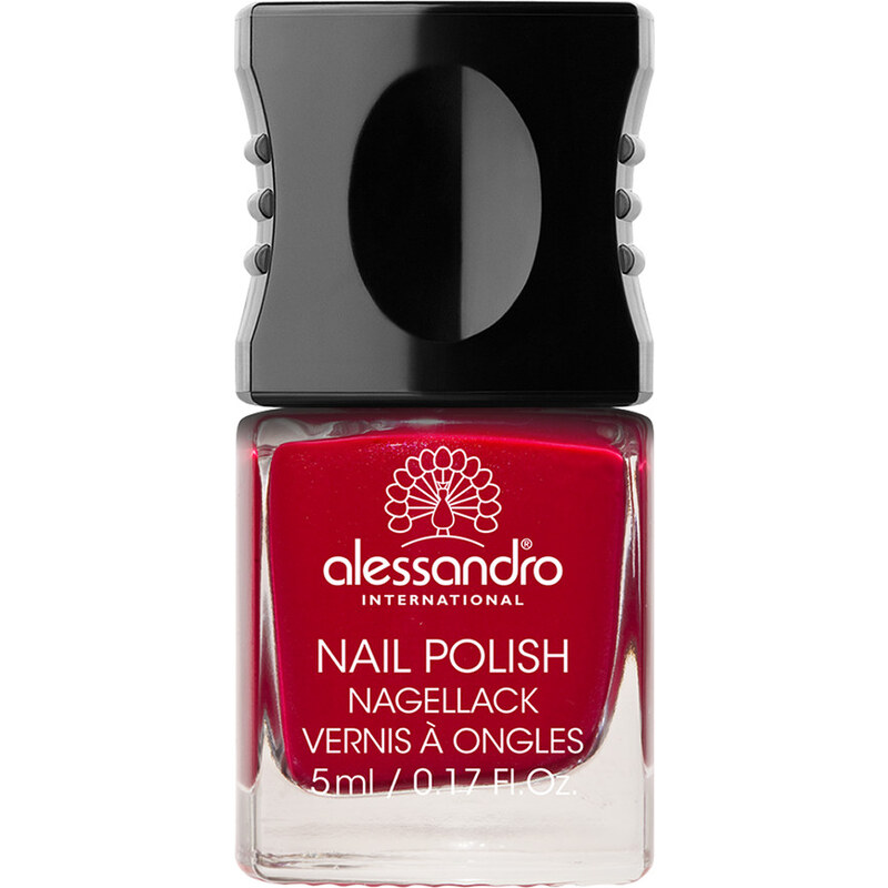 Alessandro 53 - Elegant Rubin Hot Red & Soft Brown Nagellack 10 ml