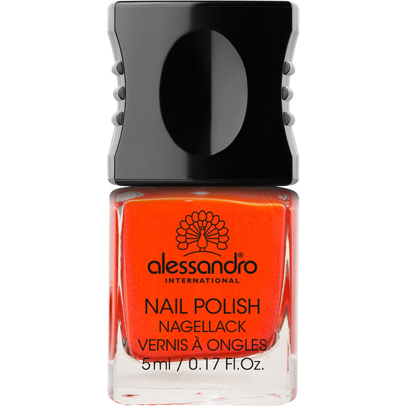 Alessandro 14 - Orange Red Hot & Soft Brown Nagellack 10 ml