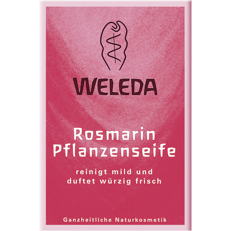 Weleda Rosmarin-Pflanzenseife Stückseife 100 g