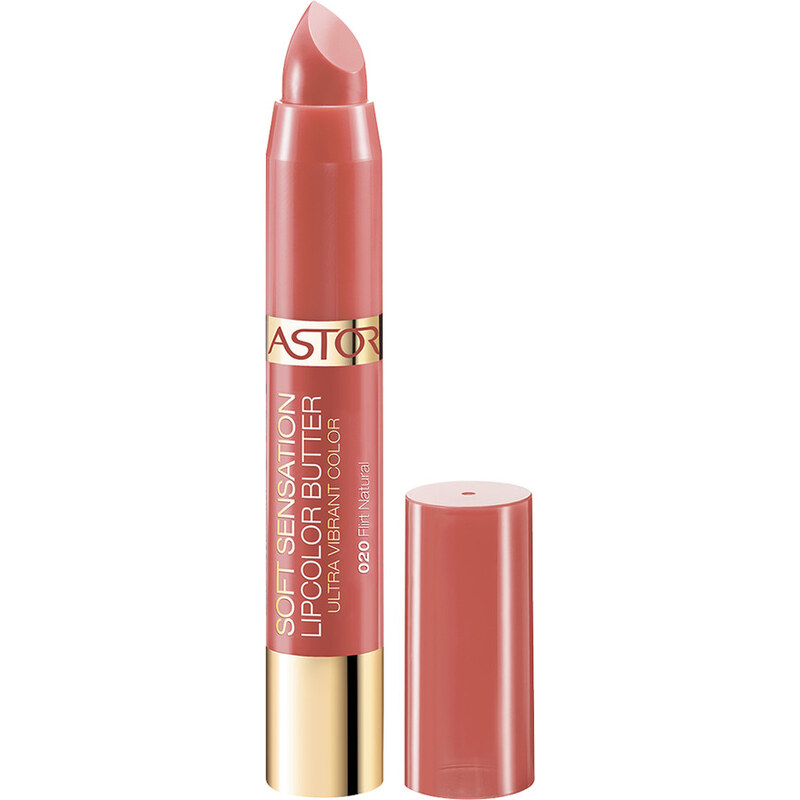 Astor Nr. 020 - Flirt Natural Soft Sensation Lipcolor Butter Ultra Vibrant Color Lippenstift 5 g