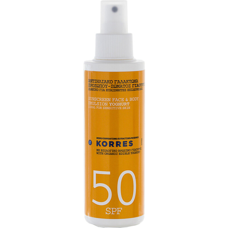 Korres natural products SPF 50 Yoghurt Sonnenemulsion Sonnenlotion 150 ml