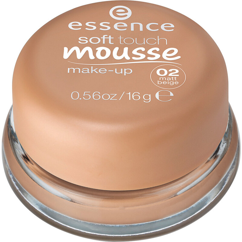 Essence Nr. 02 Matt Beige Soft Touch Mousse Make-up Foundation 16 g