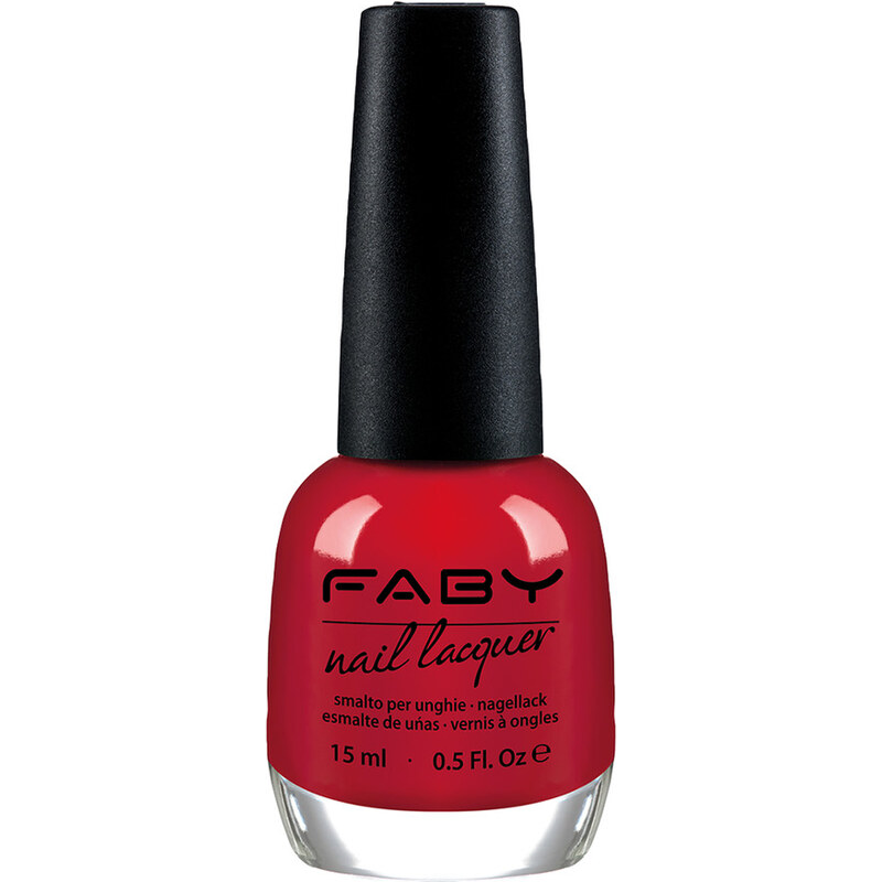 Faby Red Hot! Nail Color Creme Nagellack 15 ml