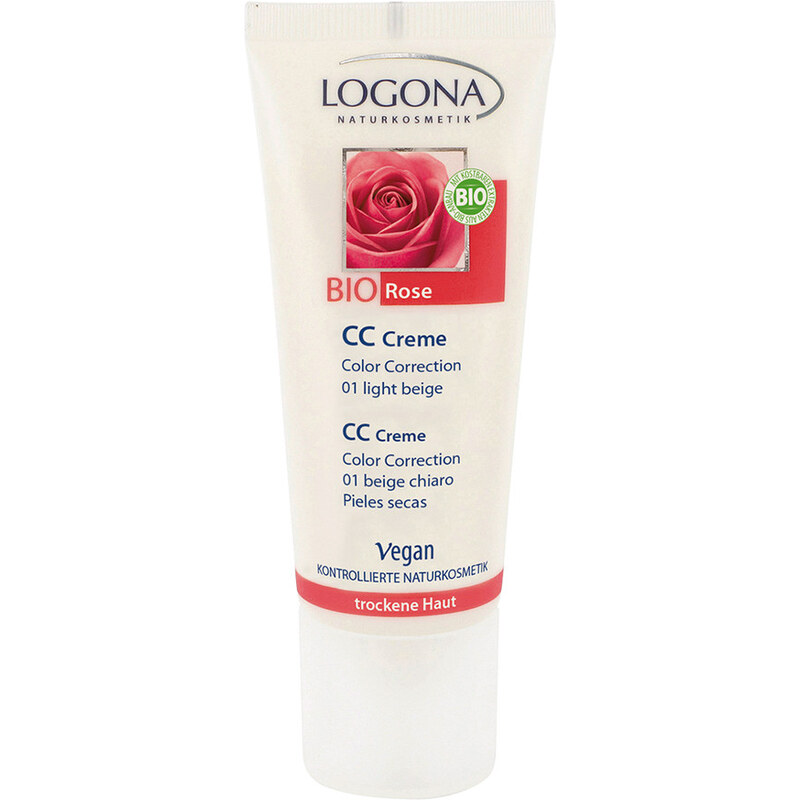 Logona 01 Light Beige Rose CC Cream 40 ml für Frauen