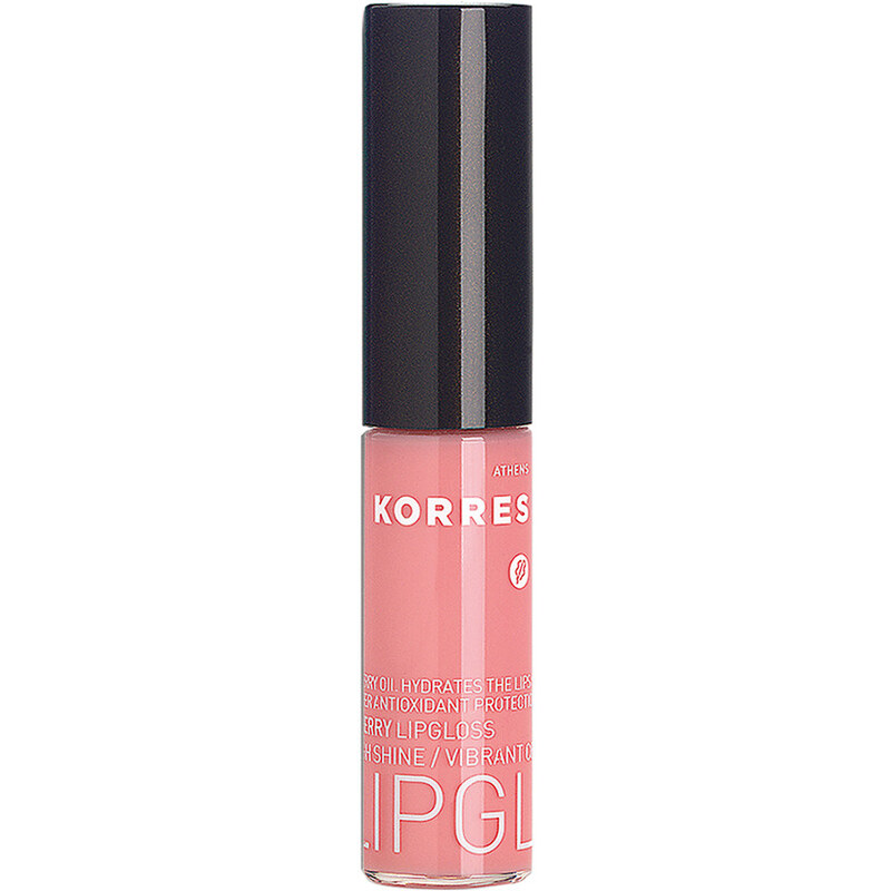 Korres natural products 11 light pink Cherry Full Colour Gloss Lipgloss 6 ml