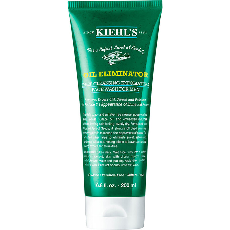 Kiehl’s Oil Eliminator Deep Cleansing Exfoliating Face Wash For Men Gesichtsreinigungsgel 200 ml