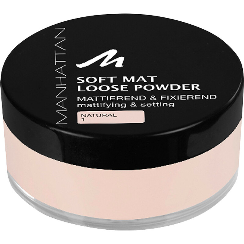 Manhattan 1 - Natural Soft Mat Loose Powder Puder Stück