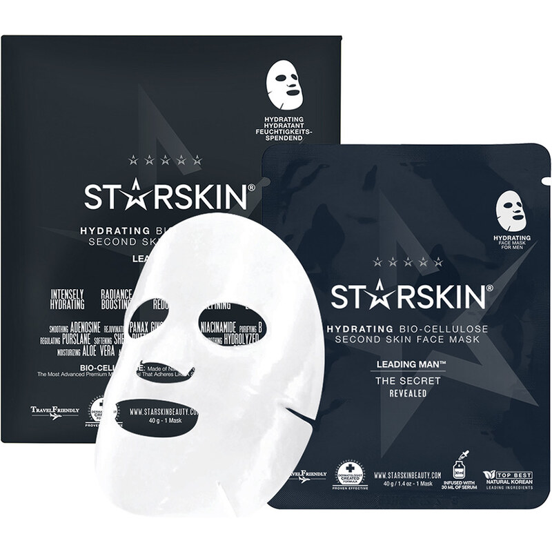 STARSKIN® Leading Man Coconut Bio-Cellulose Hydrating Face Mask Maske 30 ml