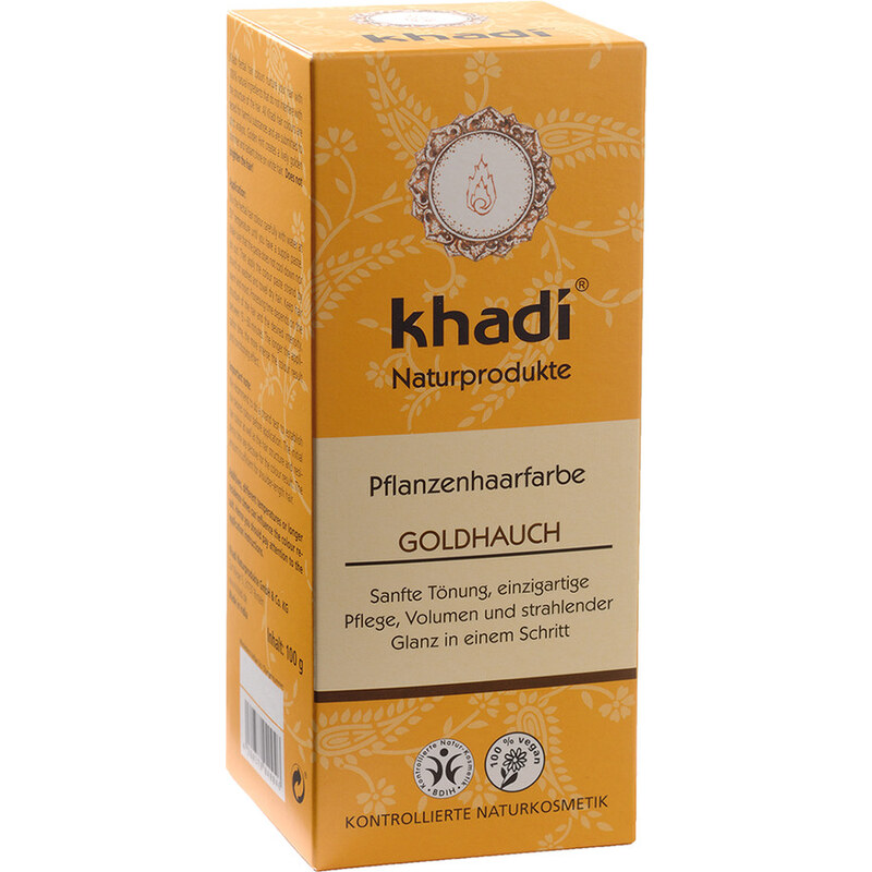Khadi Goldhauch Pflanzenhaarfarbe 100 g