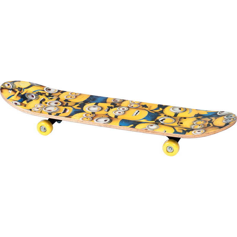 Minions Skateboard gelb in Größe UNI für Unisex - Kinder