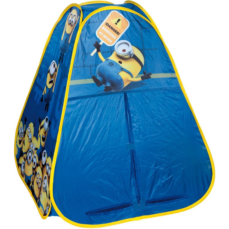 Minions Zelt blau in Größe UNI für Unisex - Kinder