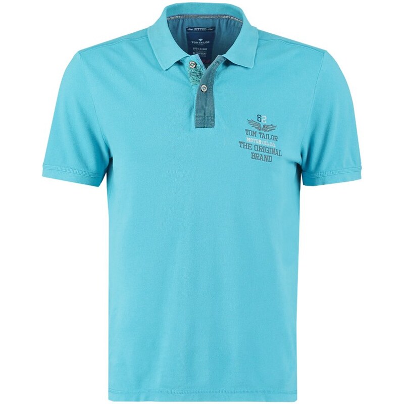 TOM TAILOR FITTED Poloshirt coastal blue