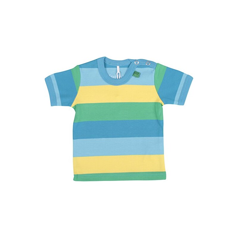 Fred's World by Green Cotton Baby - Jungen T-Shirt Block Stripe S/sl T Boy Baby