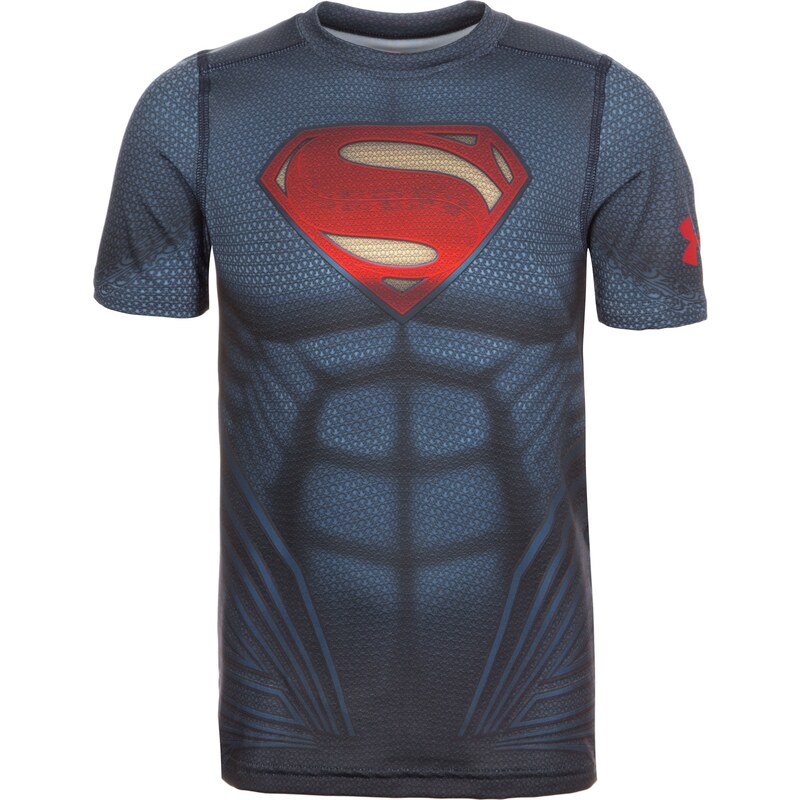 UNDER ARMOUR HeatGear Superman Suit Trainingsshirt