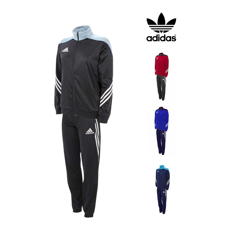 Adidas Trainingsanzug Sereno - Blau - M