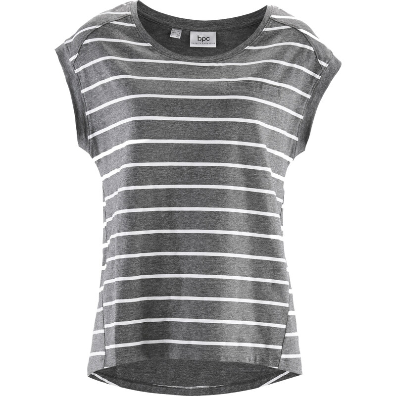 bpc bonprix collection Shirt, Kurzarm in grau für Damen von bonprix