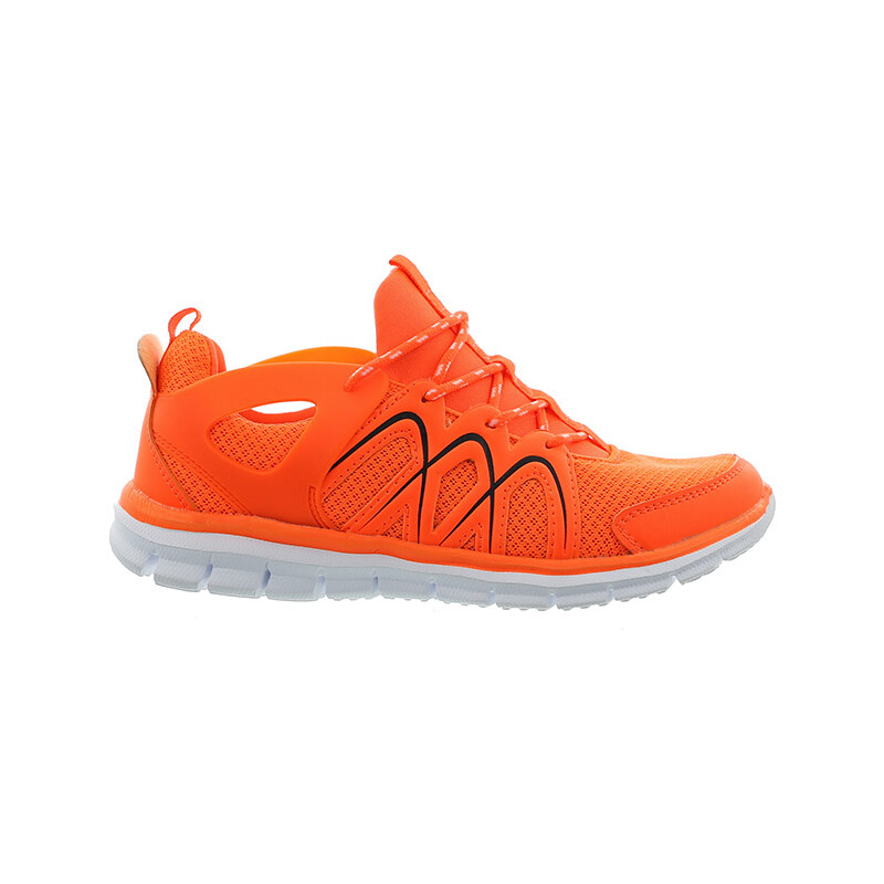 Lesara Sportlicher Sneaker mit Mesh - Orange - 36