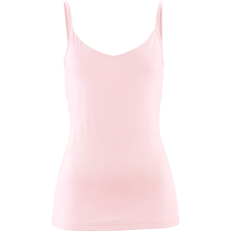 bpc selection premium Vorne doppellagig gearbeitetes Premium Top ohne Ärmel in rosa für Damen von bonprix
