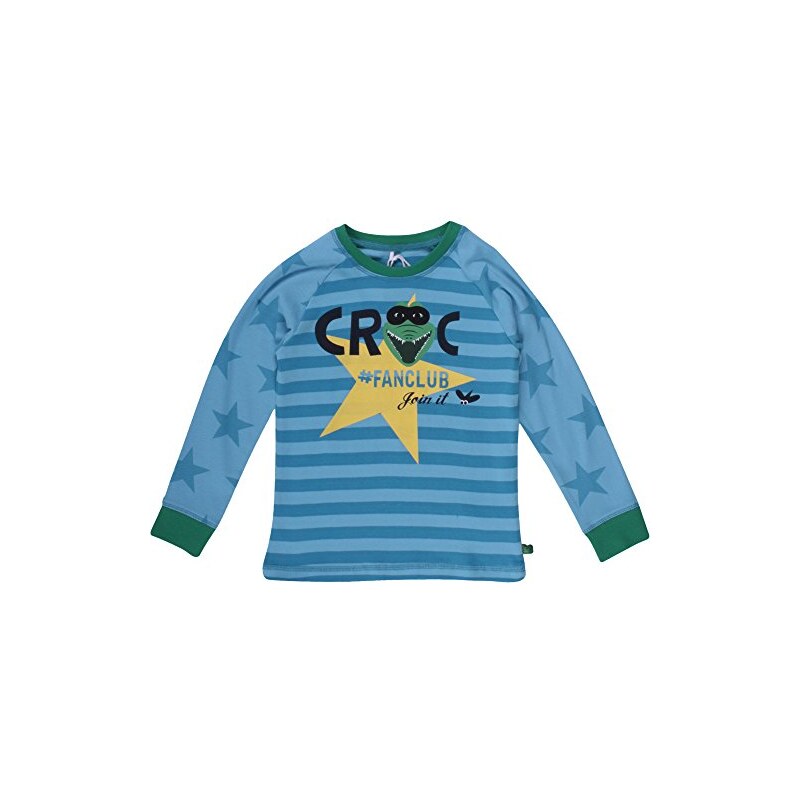 Fred's World by Green Cotton Jungen T-Shirt Crocodile Raglan T