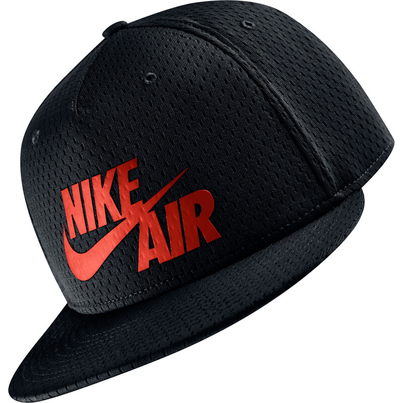Nike Air Pivot True Snapback black/crimson