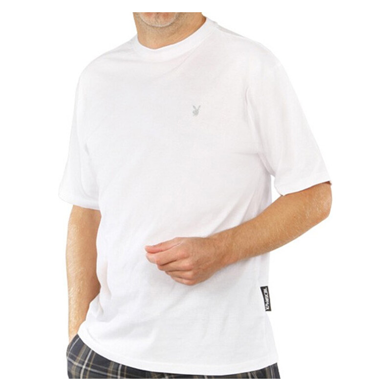 PlayBoy Herren-T-Shirt - Weiß - L
