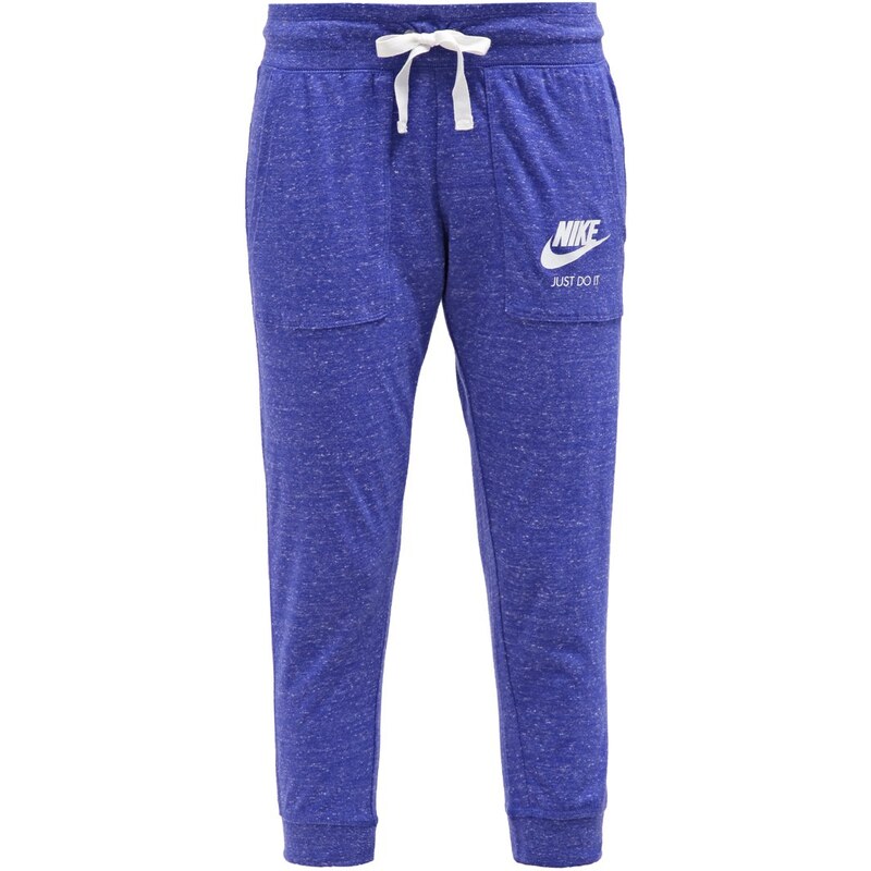 Nike Sportswear GYM VINTAGE Jogginghose bleu foncé/blanc